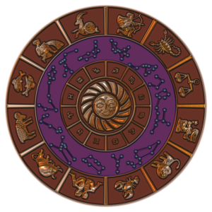 a zodiac wheel